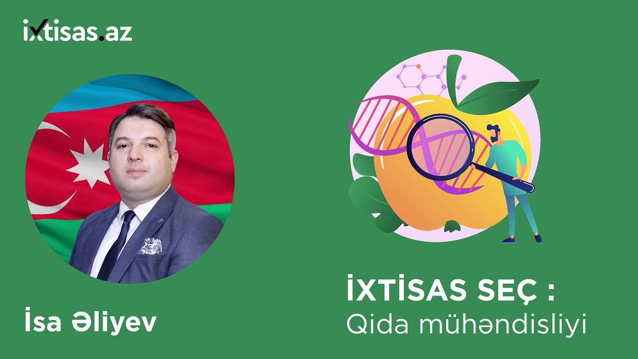 #ixtisasaz Qida mühəndisliyində karyera planlaması - İsa Əliyev