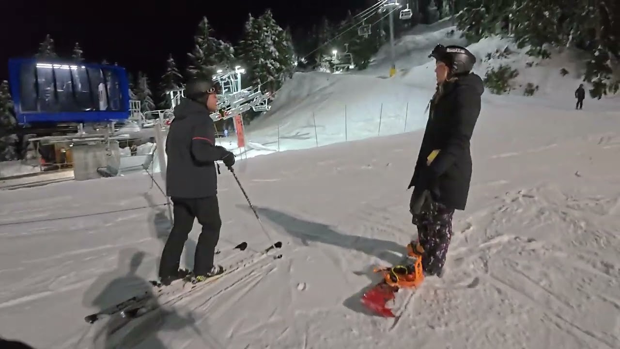 cypress night skiing sky chair lions and easy rider