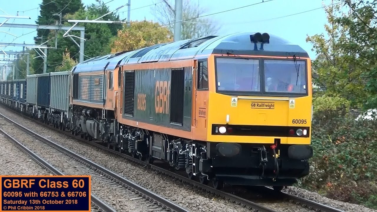 GBRF Class 60 at Roby - 13th October 2018
