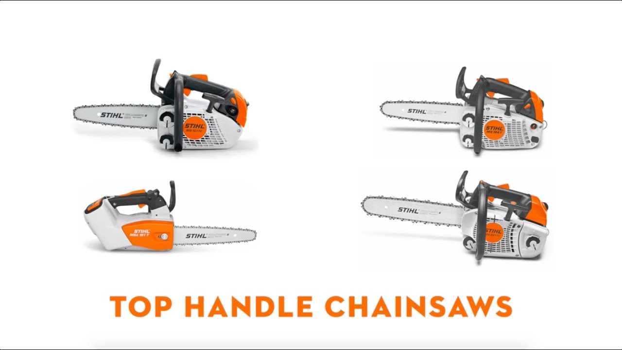 Бензопилы STIHL с верхней ручкой для арбористов | STIHL GB