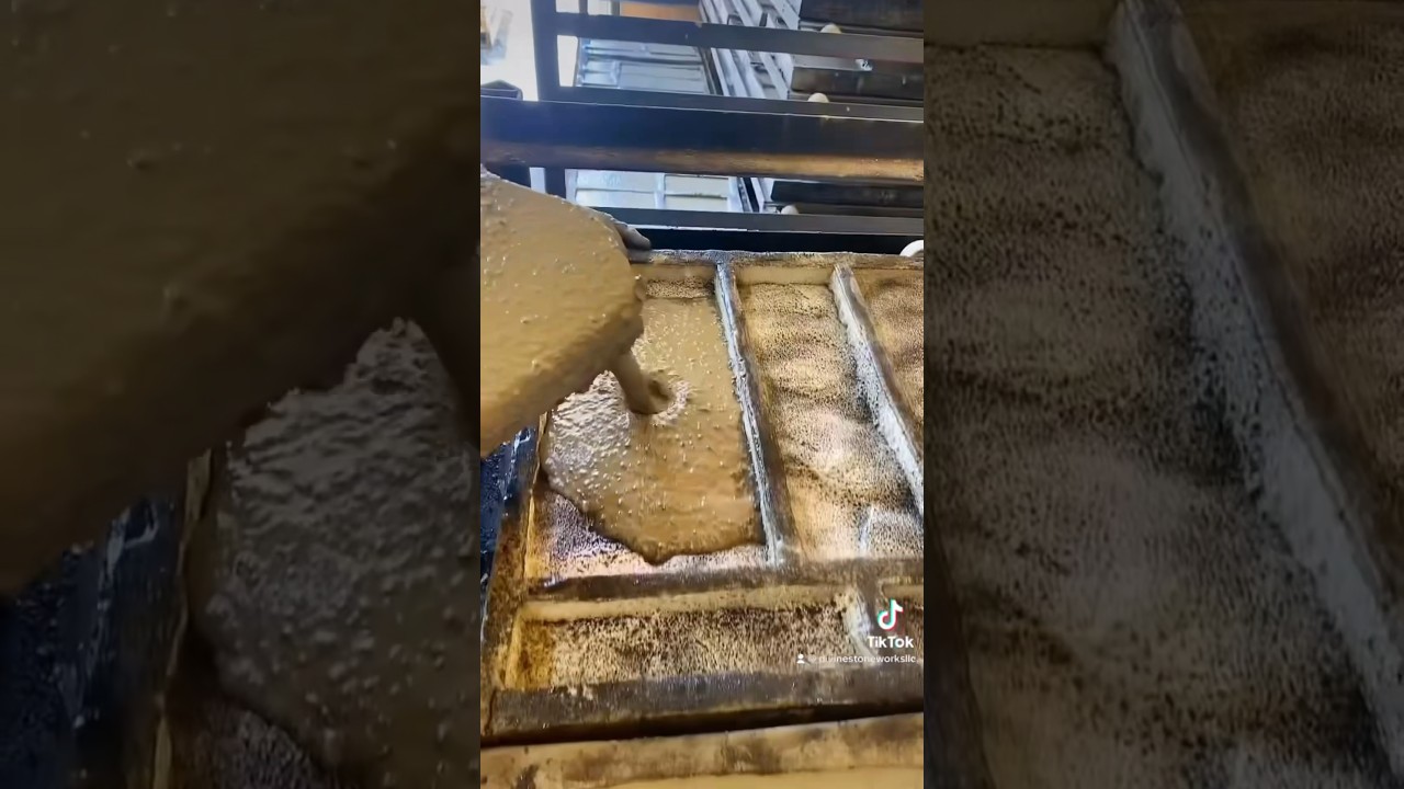 How to make stone veneer by hand! #stoneveneer #concrete #howtomakestoneveneer