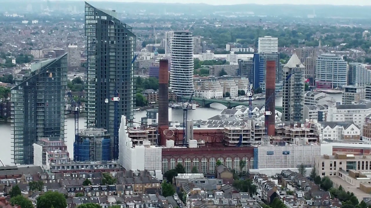 Kensington and Chelsea drone overview