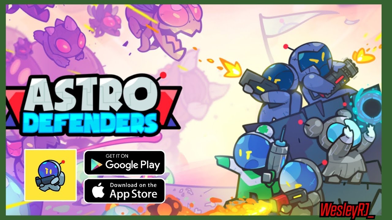ASTRO DEFENDERS CAPT.COUCH | GAMEPLAY, NOVO TOWER DEFENSE, COMBINAÇÕES (Android/IOS) GRÁTIS 
