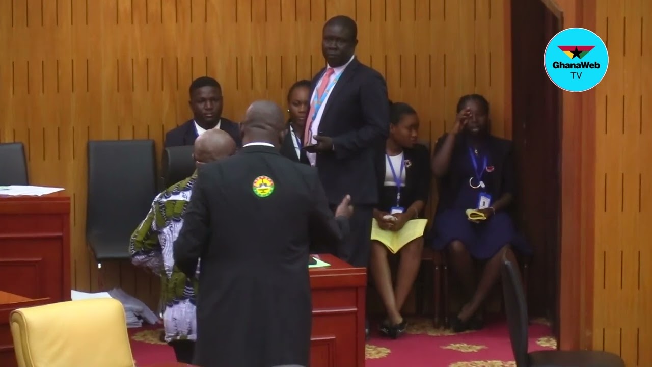 Watch how Speaker Bagbin sacked Sefwi Wiawso MP from Parliament