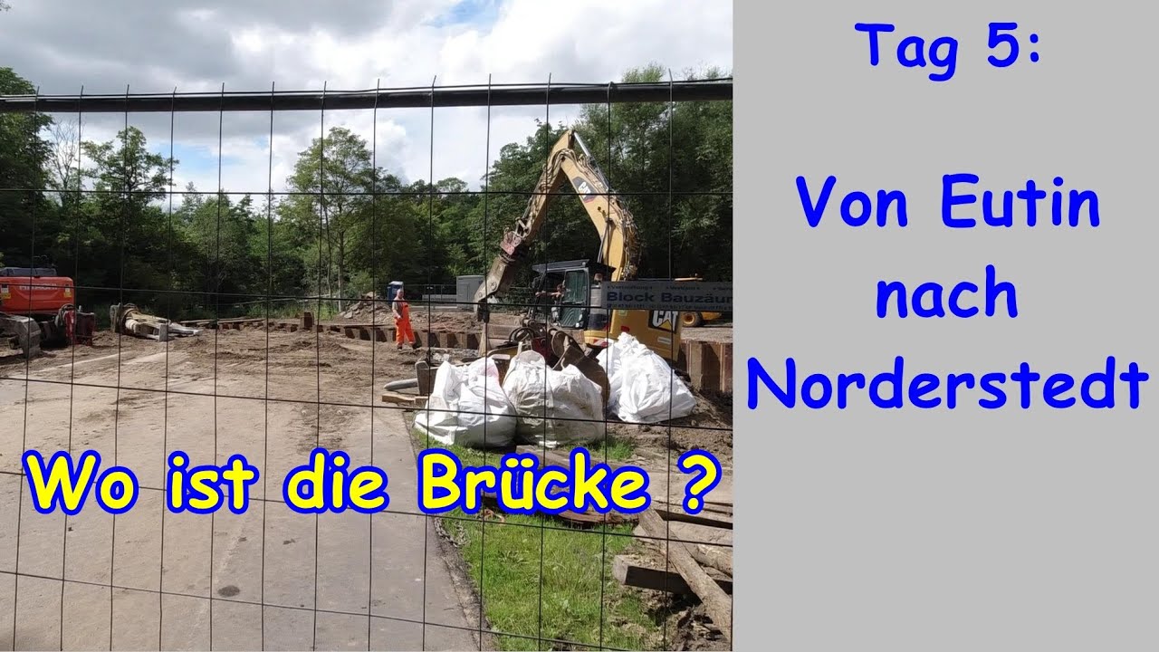 Tag 5: Radtour von Eutin nach Norderstedt | Hamburg