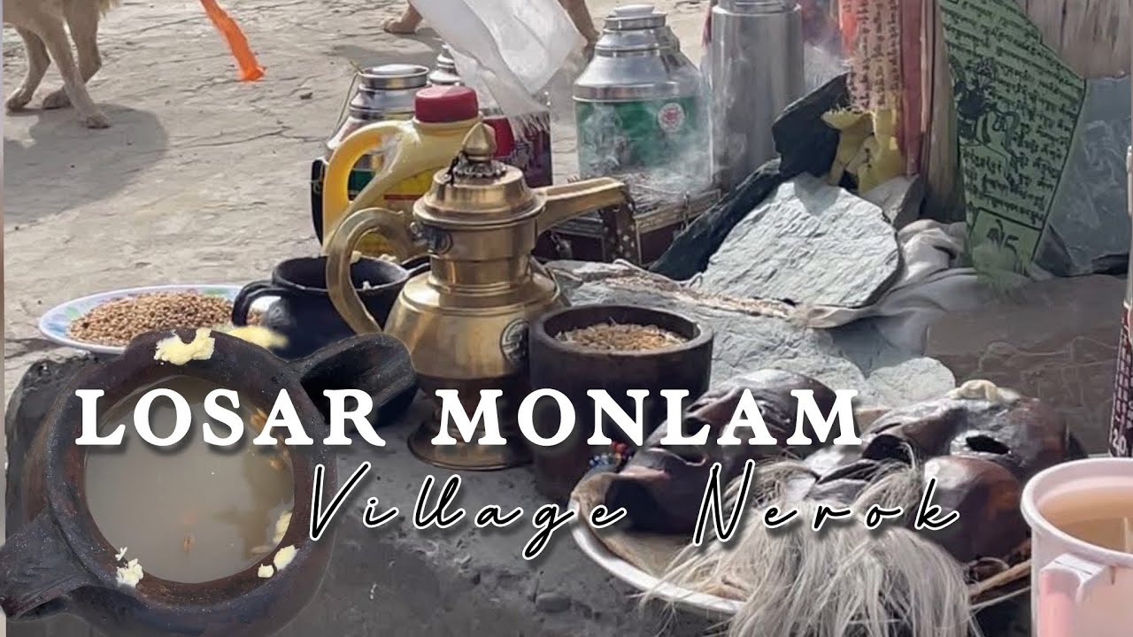 LOSAR 2026 MONLAM in NEROK Village  #happiness #traditional #custom #culture @Mountainfilms143 