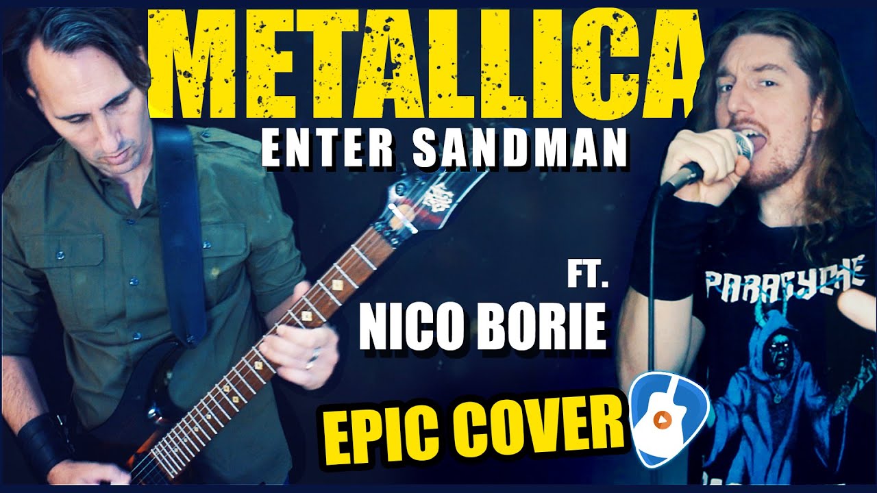 Enter Sandman | Metallica | EPIC METAL COVER Ft. @Nico Borie