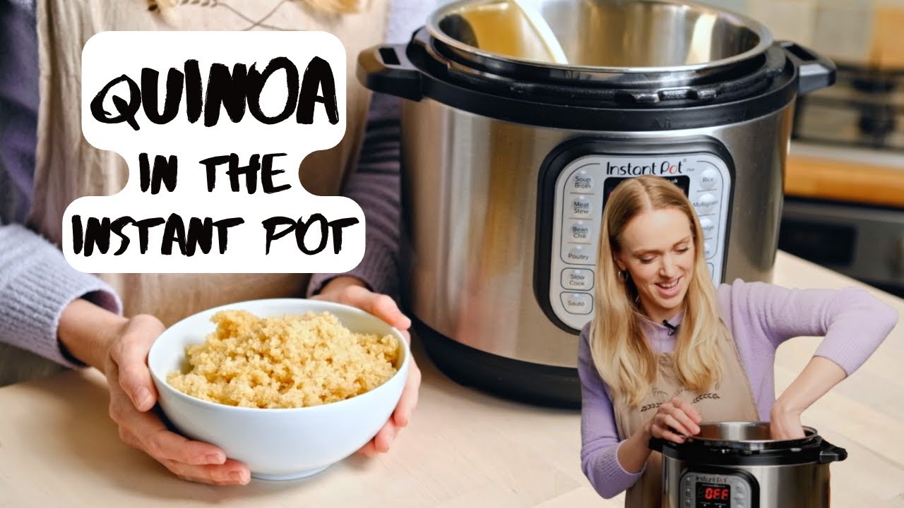 How to make quinoa PERFECT in the Instant Pot every time!