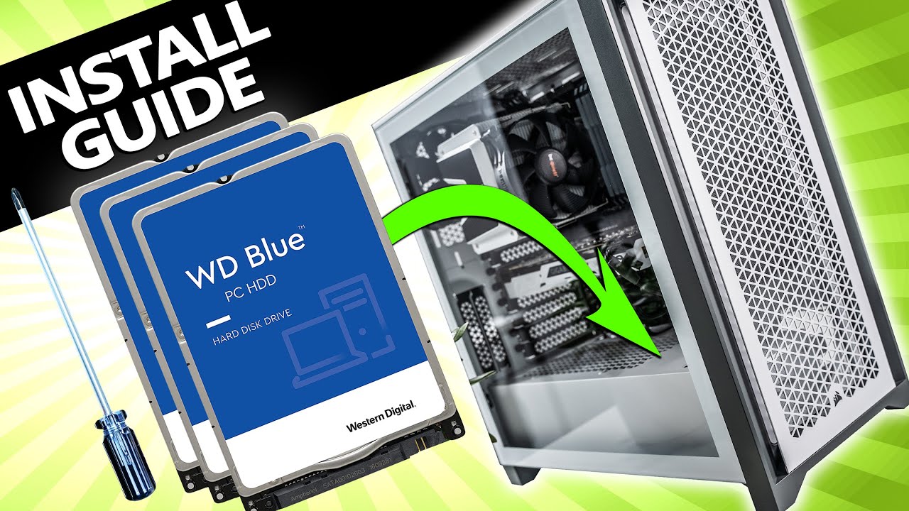 Как установить жесткий диск или SSD в ПК