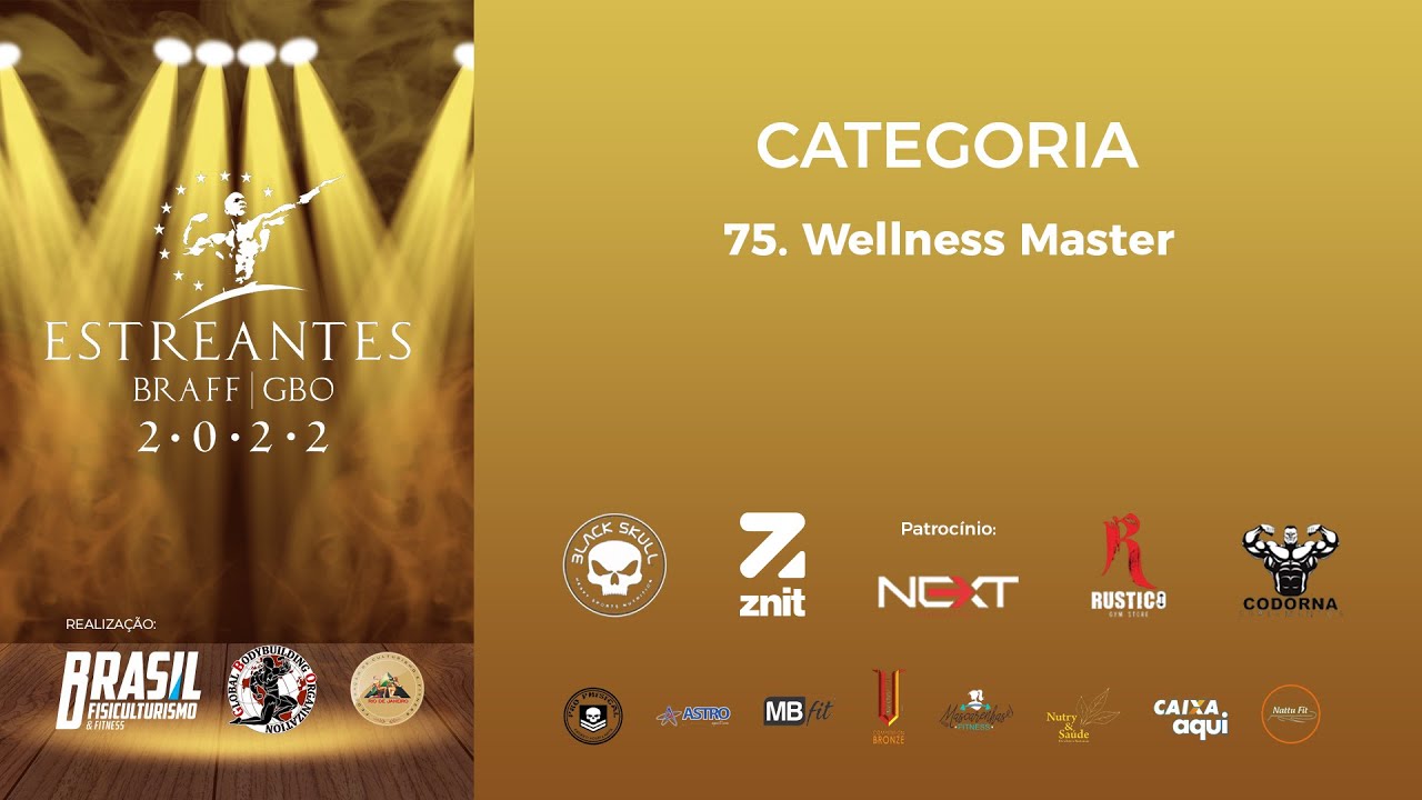 Estreantes 2022 - 75. Wellness Master