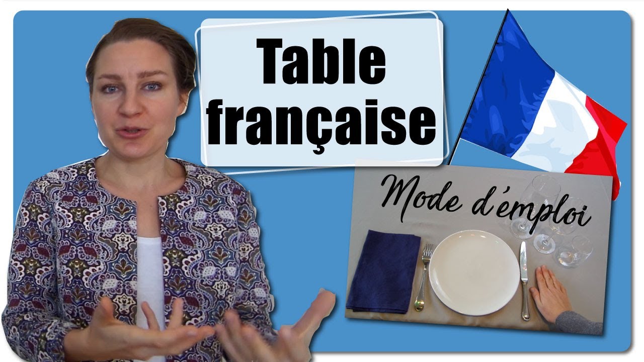 Comment dresser une TABLE à la FRANÇAISE ? Mode d'emploi étape par étape