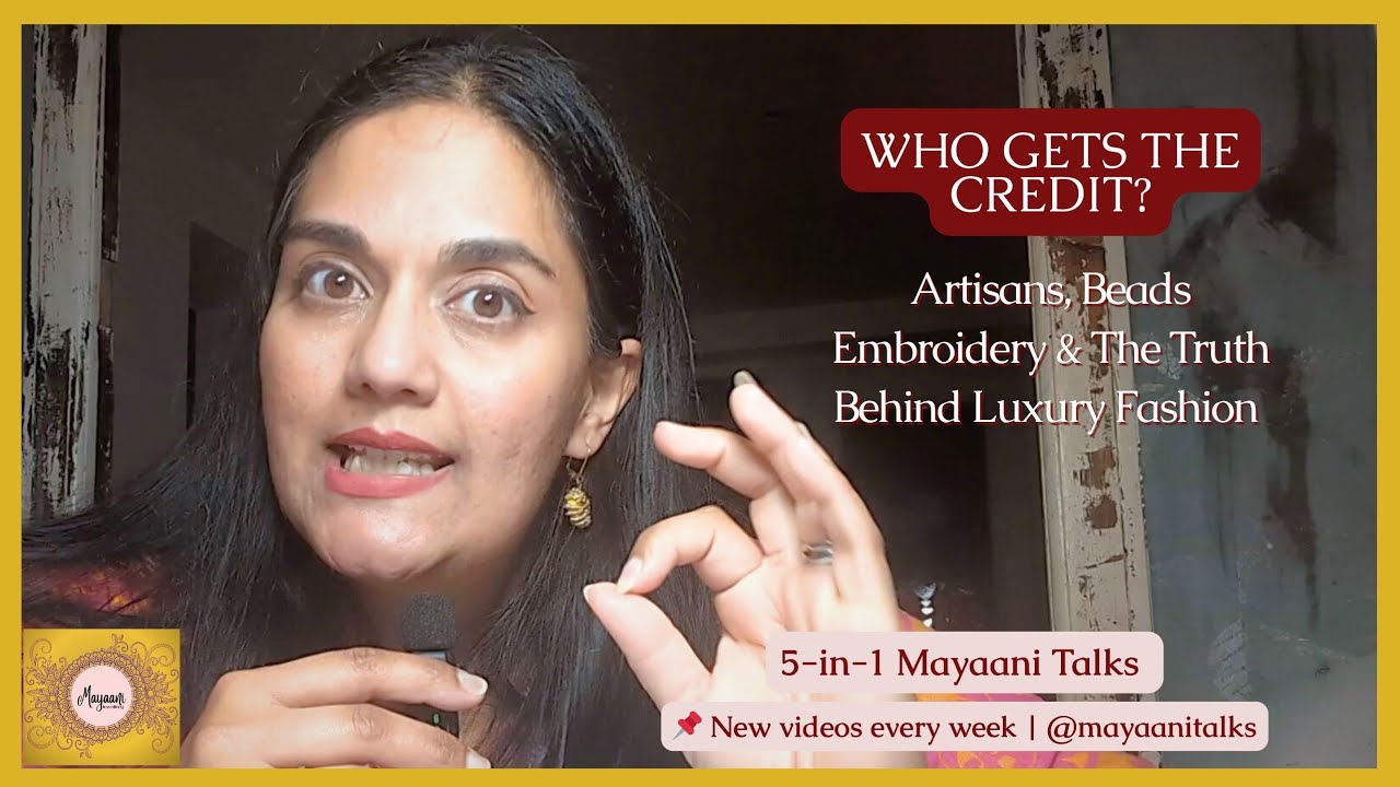 WHO GETS THE CREDIT? Artisans, Bead Embroidery & the Truth Behind Luxury Fashion