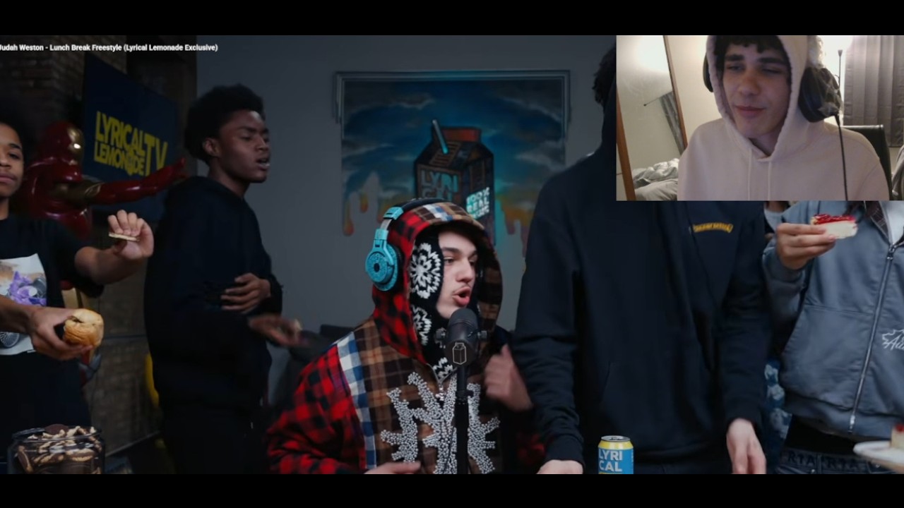 LYRICAL LEMONADE WENT UNDERGROUND??? Judah Weston Lunchbreak Freestyle Reaction
