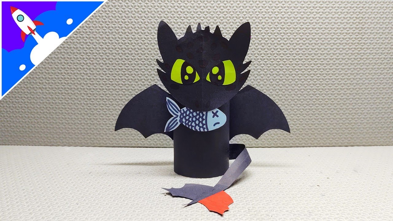 Como fazer um dragão de papel