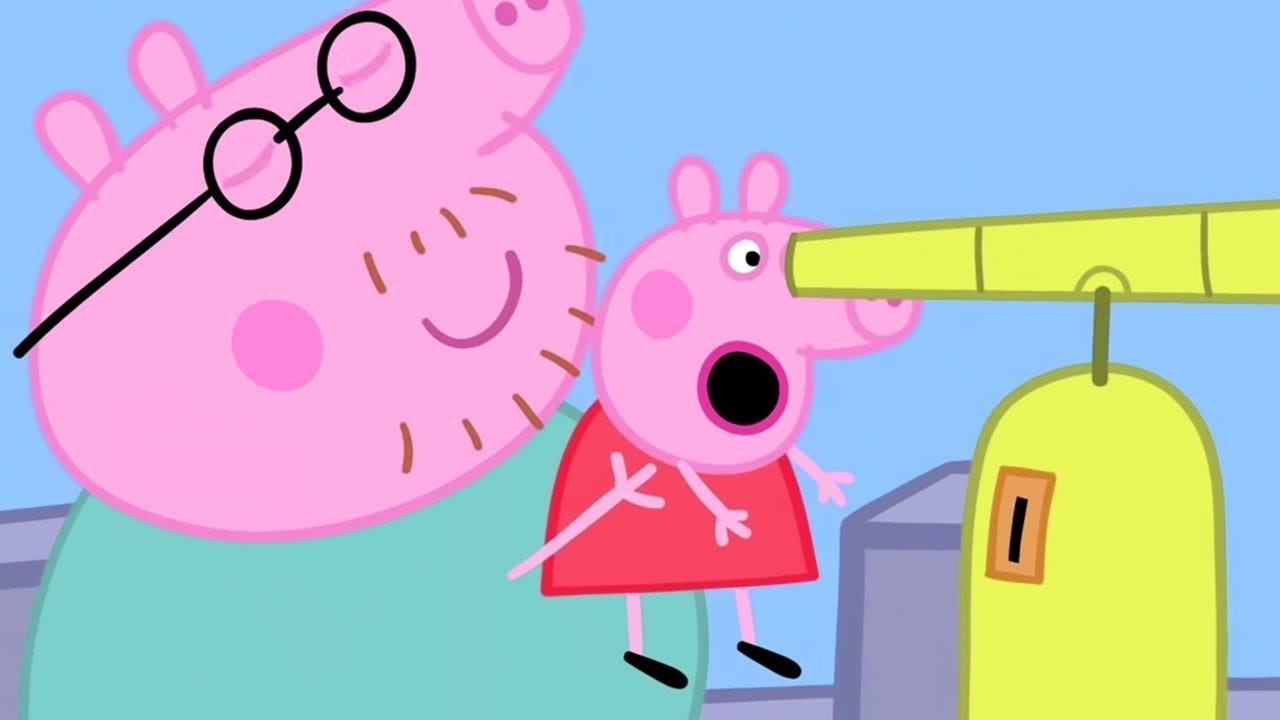 Peppa Visits Windy Castle | Full Episodes| Fun Cartoons For Kids | Little Peppa Moments