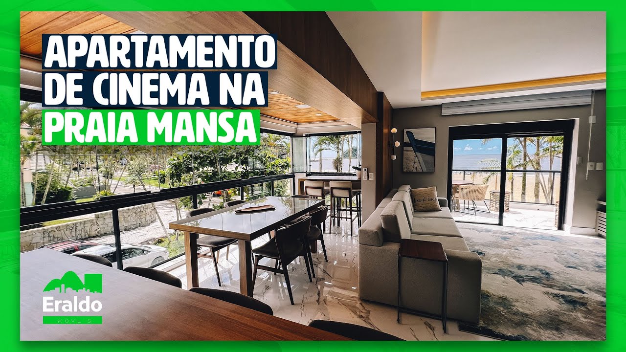 APARTAMENTO DE CINEMA NA PRAIA MANSA, EM CAIOBÁ! 😱🔥 // Matinhos-PR