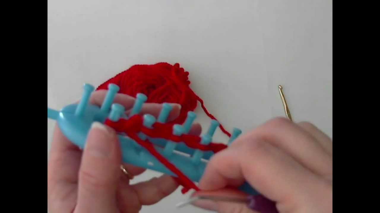 Scuola di Knitting Loom 8:  Punto Rasato Rovescio o Purl Stitch