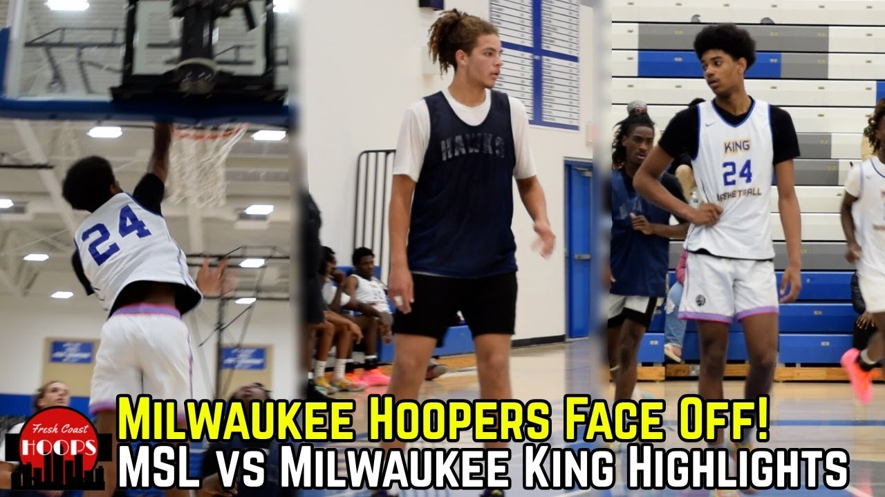 Milwaukee Hoopers Go At It! MSL Takes On Milwaukee Rufus King!