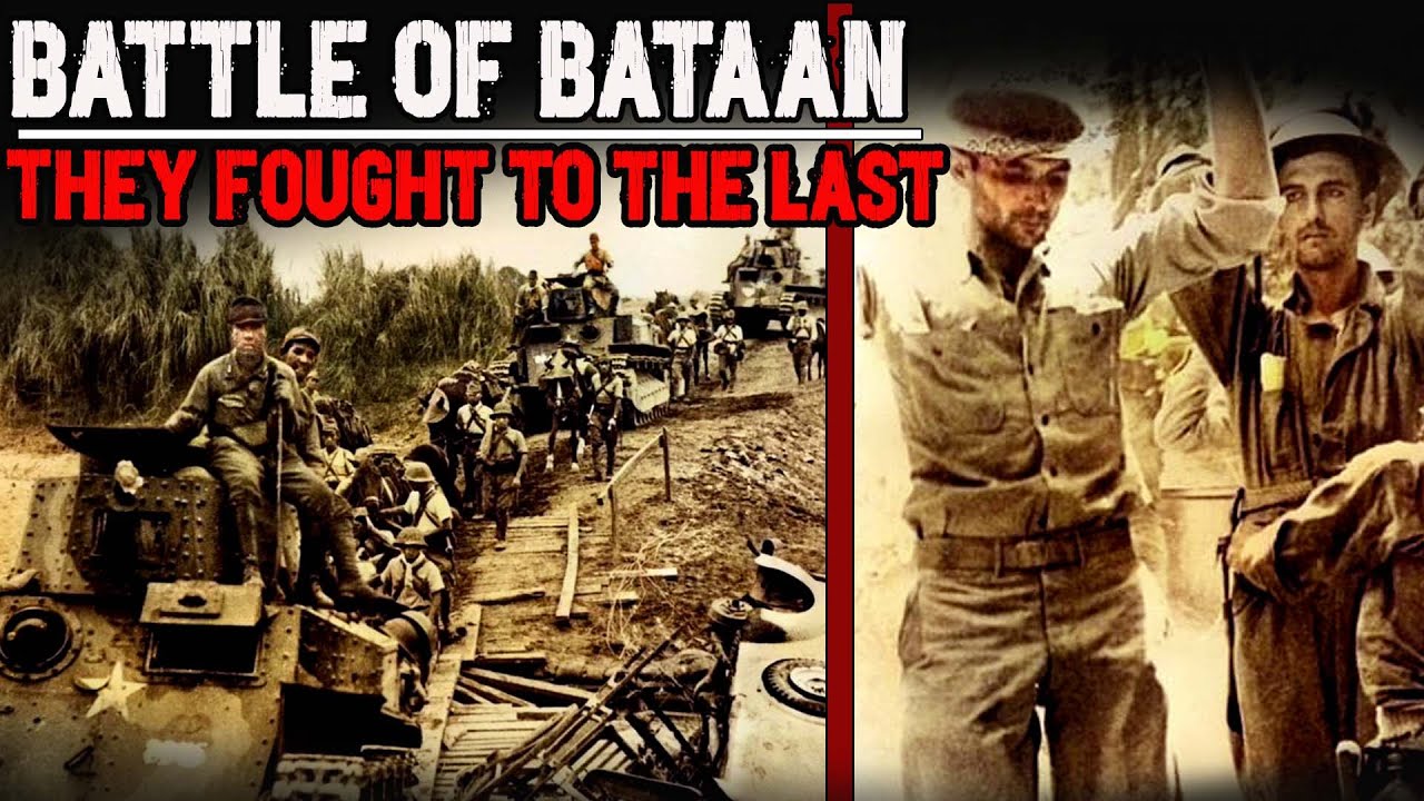 The Full Battle of Bataan 1942: Rare Footage of 3 Months of Fire and Hunger | WW2 Documentary