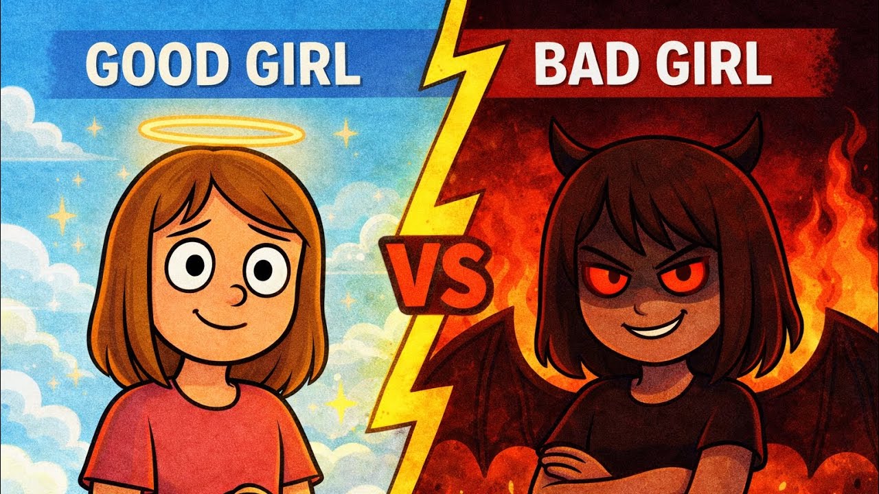 Good Girl vs Bad Girl 😇😈 Part 1 | My PlayHome Plus Story | Who Wins ?