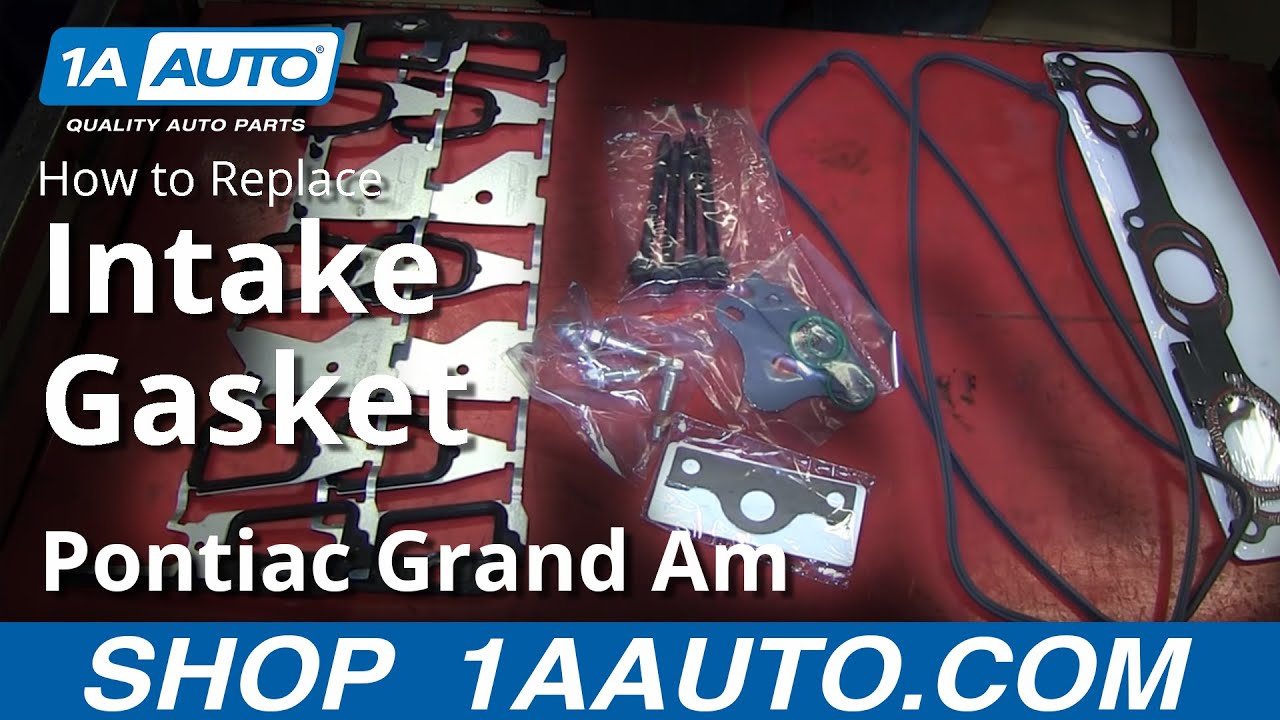 How to Replace Intake Manifold Gasket 99-03 Pontiac Grand Am [PART 2]