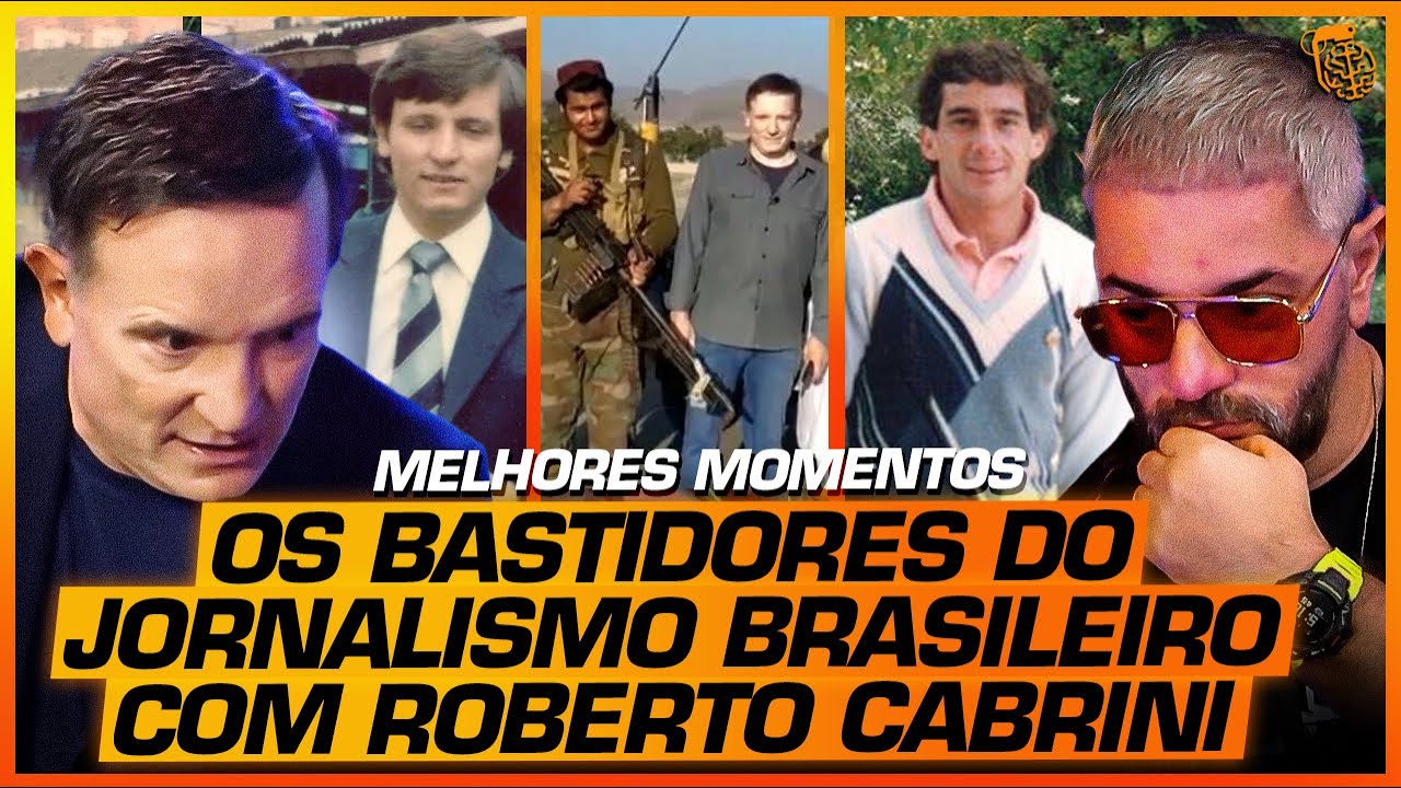 OS BASTIDORES do JORNALISMO BRASILEIRO - MELHORES MOMENTOS - ROBERTO CABRINI
