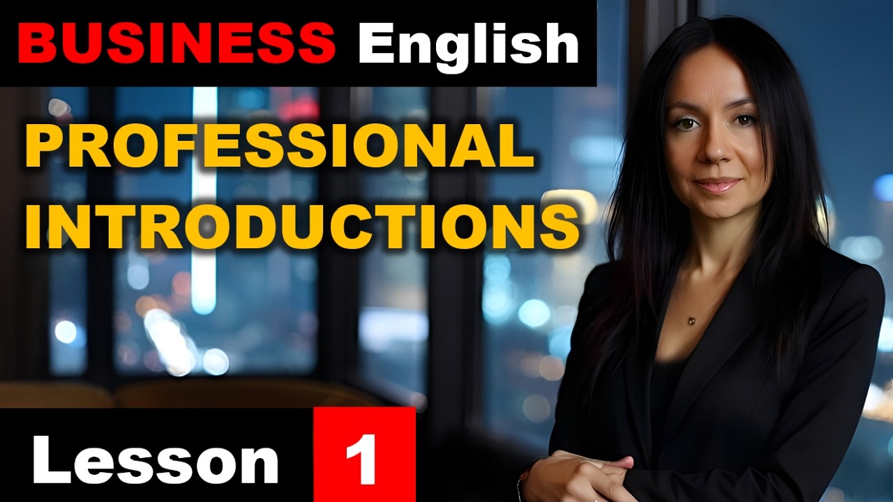 Lesson 1: Introduction to Business English (for beginners)