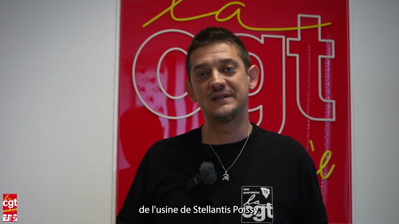 Venez nombreux au meeting contre la fermeture programmée de l’usine STELLANTIS de Poissy !