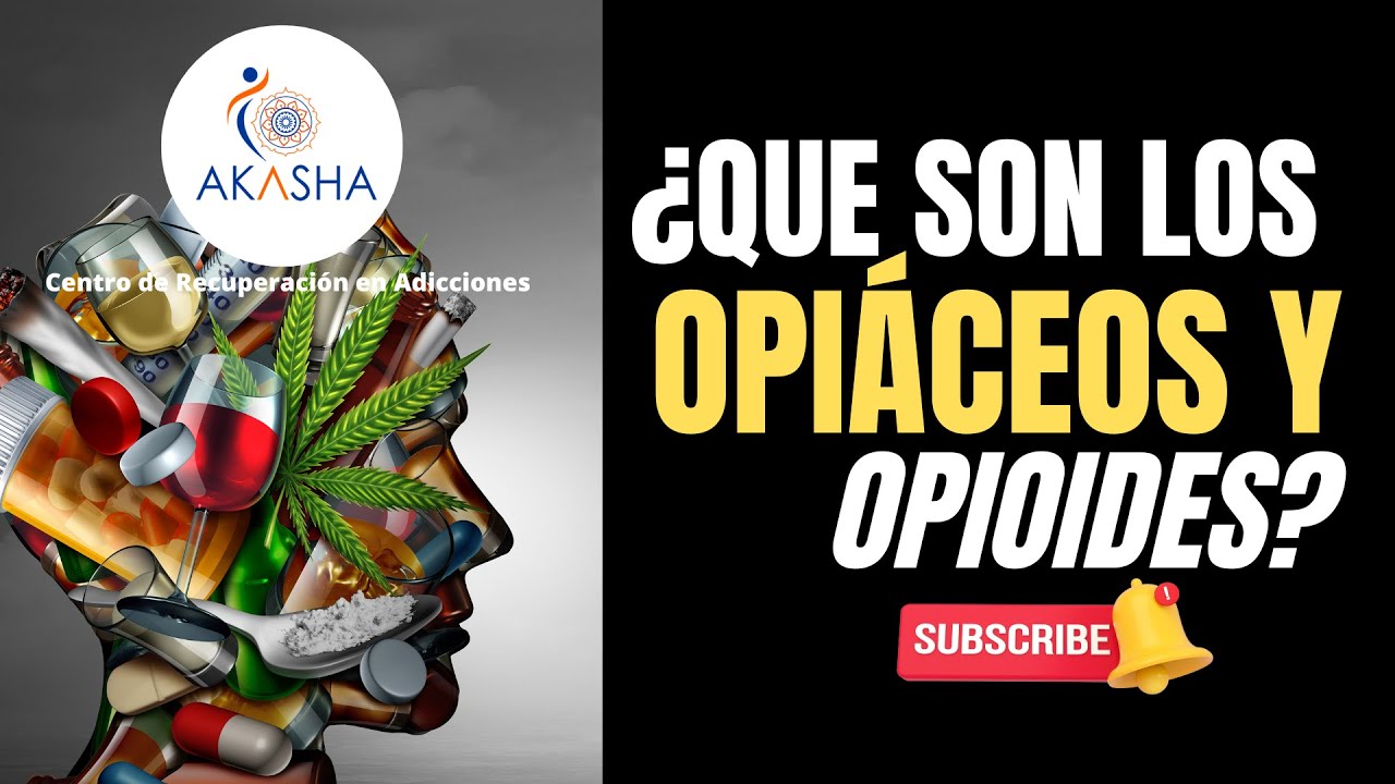 ¿CONOCES LA DIFERENCIA ENTRE OPIÁCEOS Y OPIOIDES? 🤔⚠️