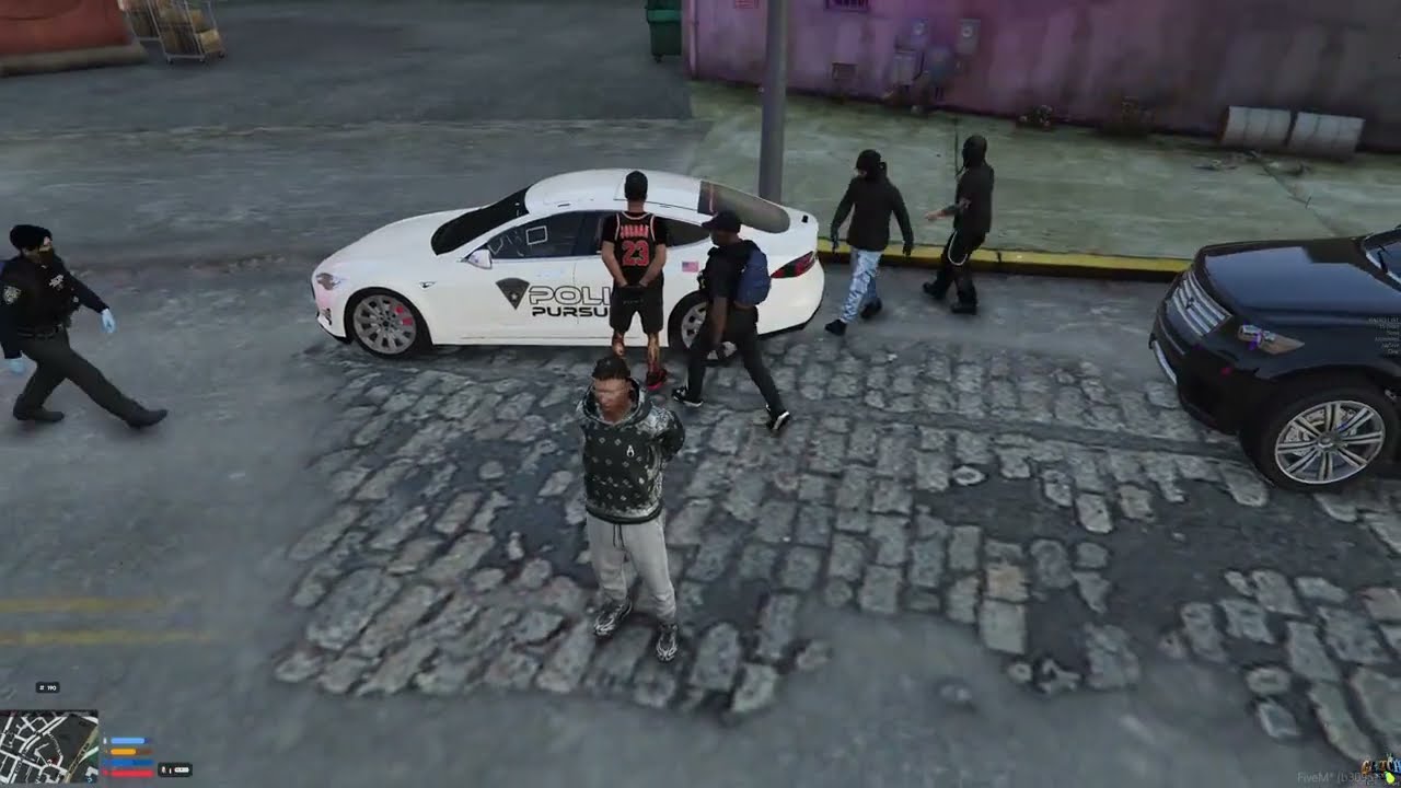 Arrested Then Jesus Comes To Save Us With A Prayer 🙌 #fivem #gta #roleplay #shorts 