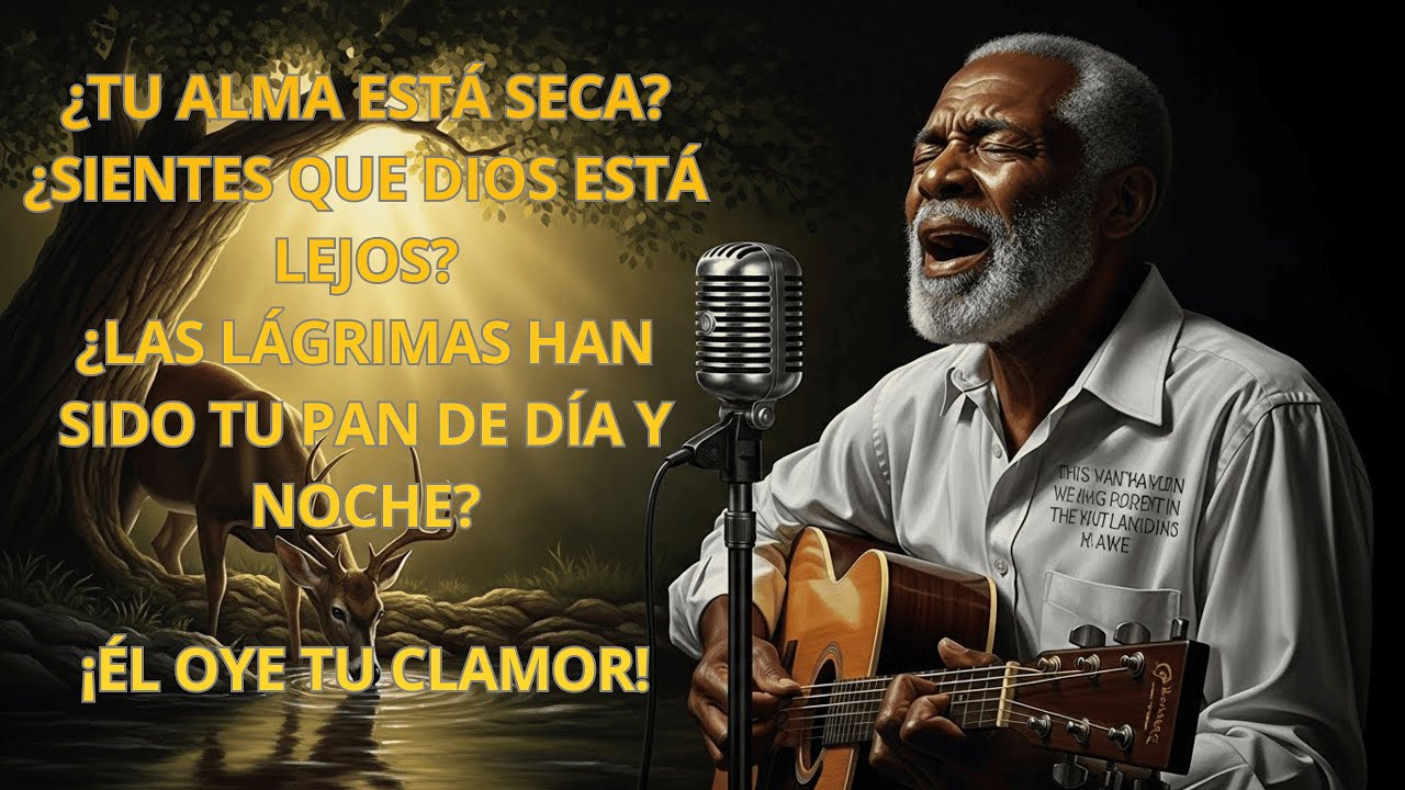 🙏SALMO 42 – COMO EL CIERVO ✝️  Blues Gospel – Voz que Clama por Agua Viva 🔥