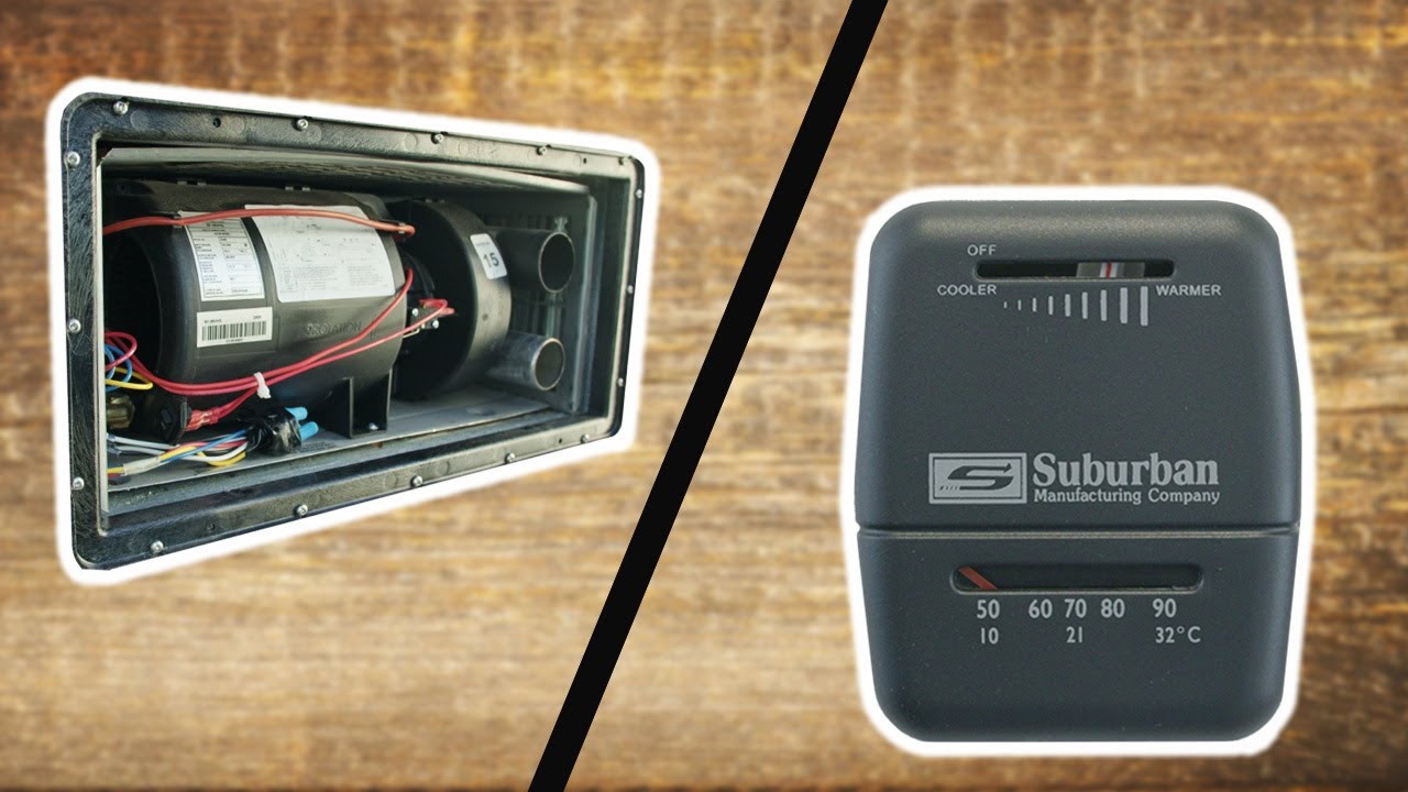 How to use the propane forced air furnace