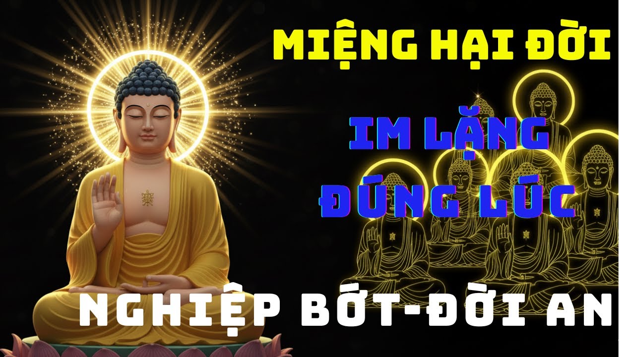 Đừng Để Miệng Hại Đời - Một Câu Nói Tạo Nghiệp - Một Lần Im Lặng Tích Phước(P3)-LẮNG NGHE PHẬT PHÁP