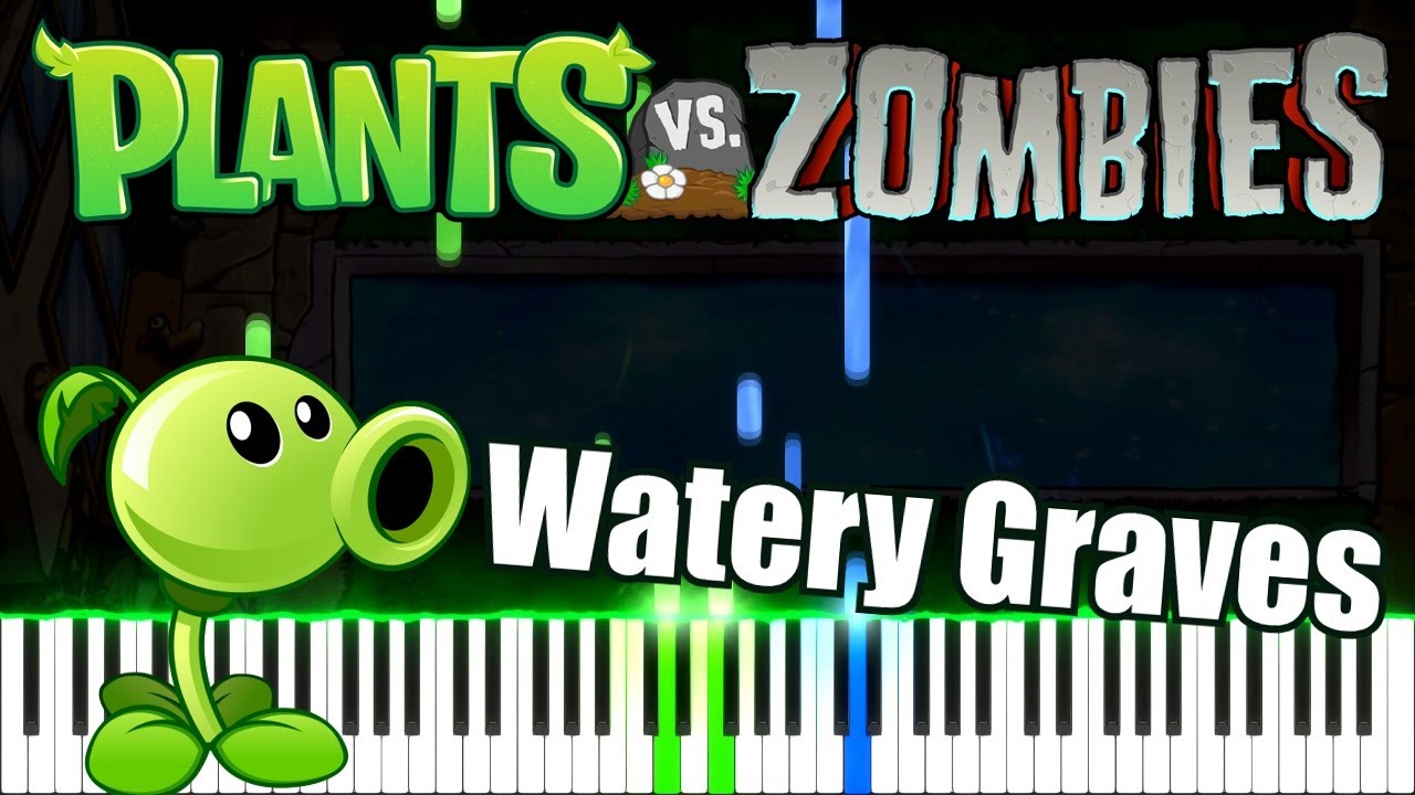 Plants vs Zombies - Watery Graves (Pool Level) | Piano Tutorial
