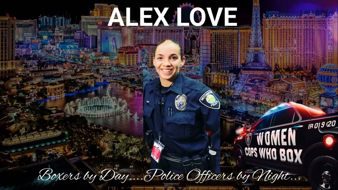 Women Cops Who Box Award Recipient:  Alex Love - honored at 2025 IWBHF Event in Las Vegas