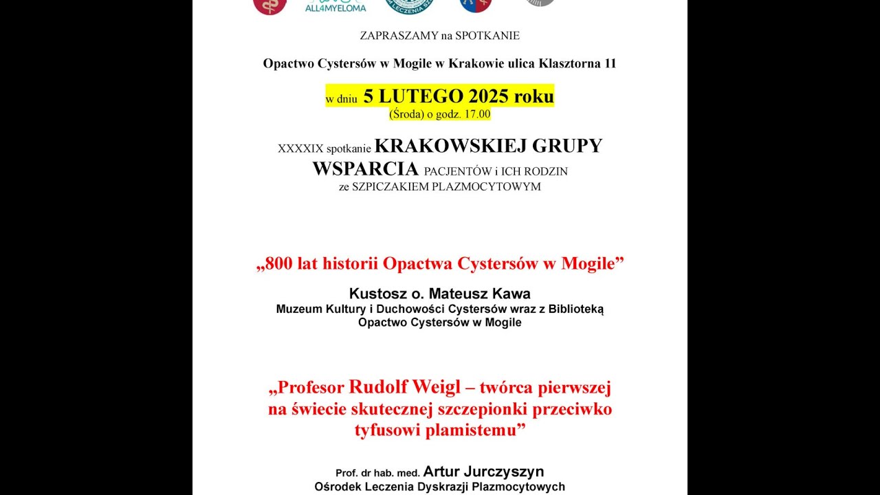 05.02.2025 XXXXIX spotkanie KRAKOWSKIEJ GRUPY WSPARCIA