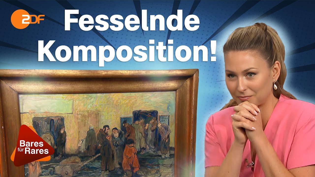 Kracher Kunstwerk von 1918: Heißes Bietergefecht um Aquarell von Hans Kohlschein | Bares für Rares