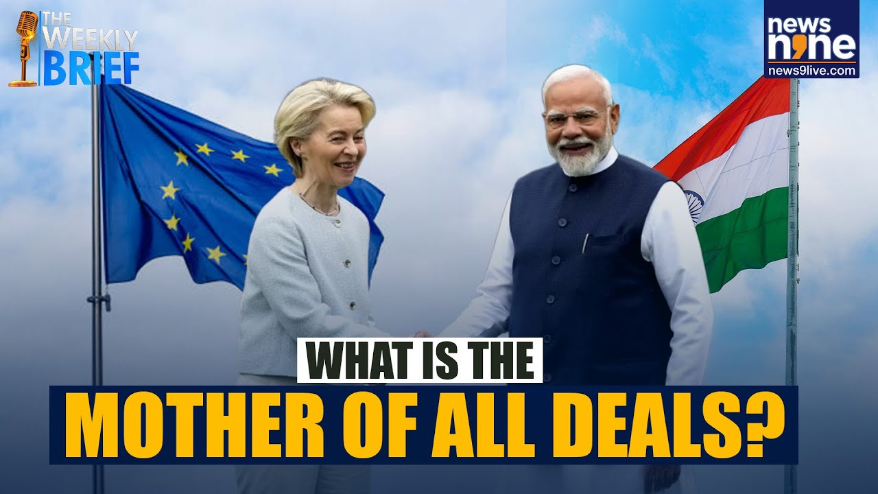 Mother of All Deals! | India–EU FTA Near | “Historic Pact” Close:  EU Chief Ursula von der Leyen