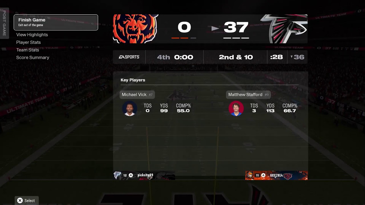 Madden 26 MUT ATL Team