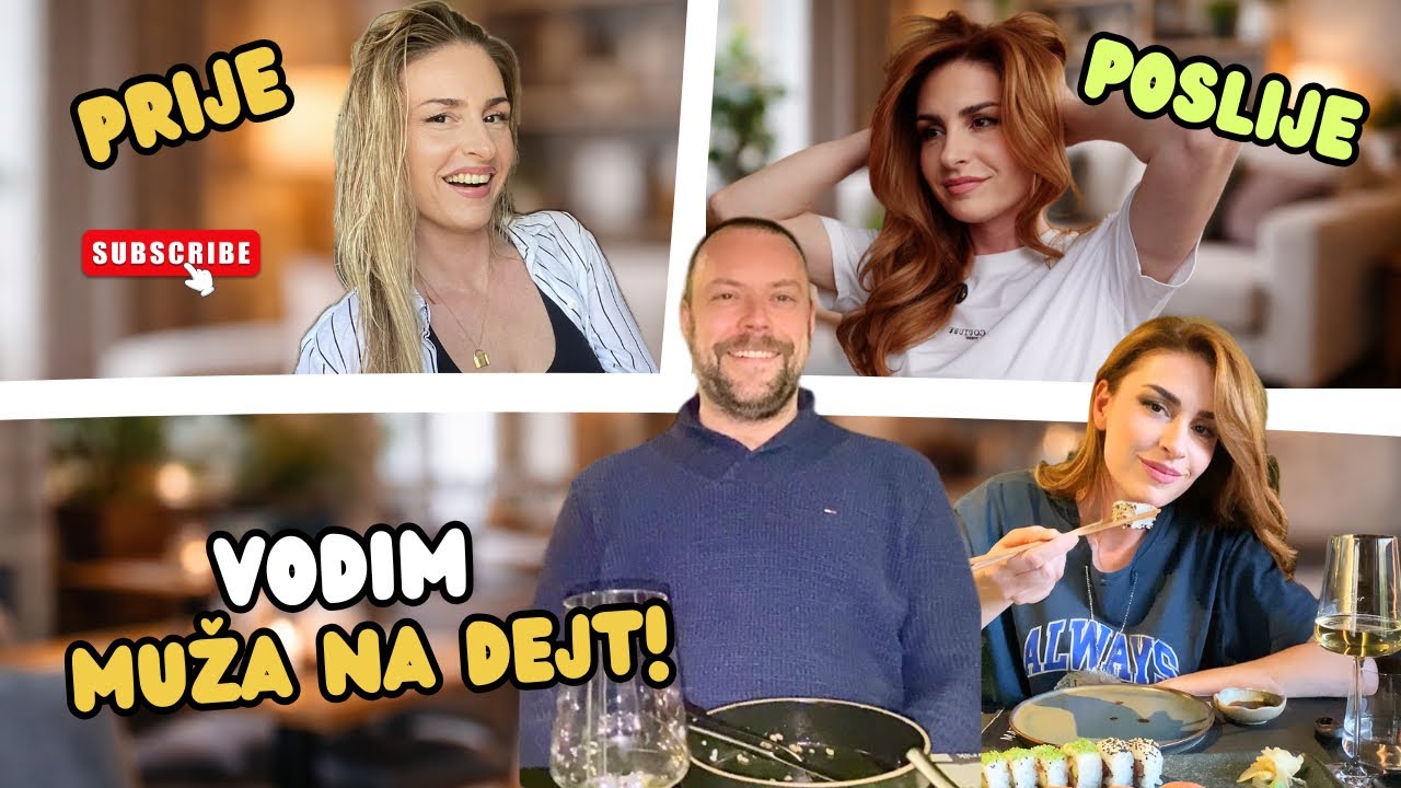 Get Ready With Me: Spašavam kosu + vodim muža na dejt! 🍣