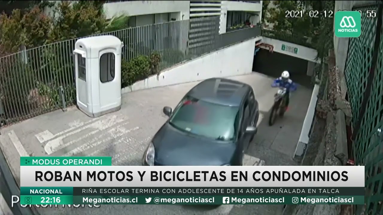 Modus Operandi: Roban motos y bicicletas en condominios
