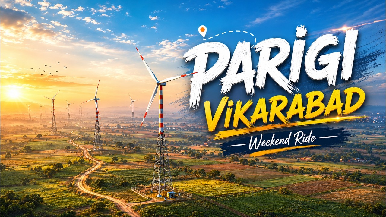 Weekend Ride to Parigi (Vikarabad) on Duke 390, Dominar 400 & N160 #teluguvlogs #parigi #duke390