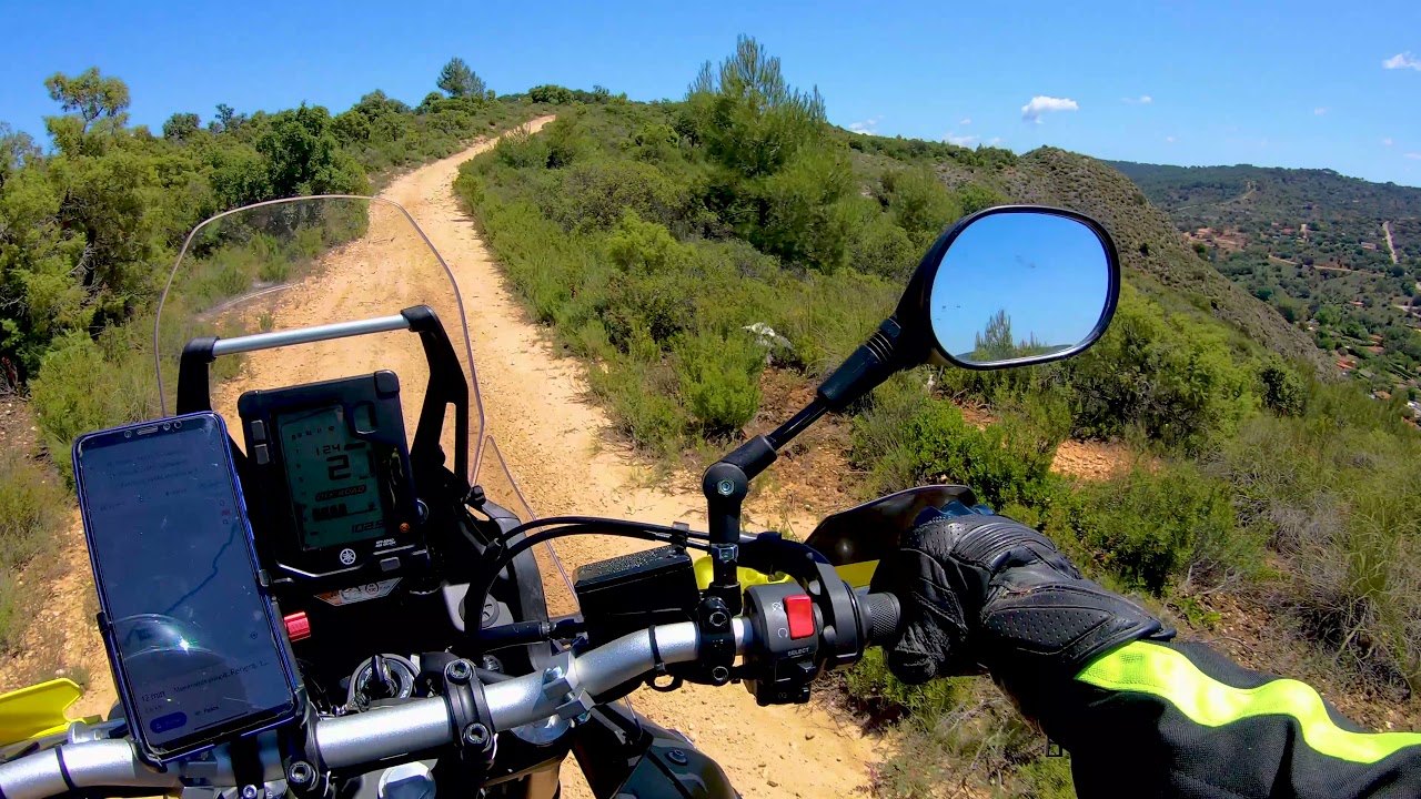 De Hontoba a Renera en moto trail