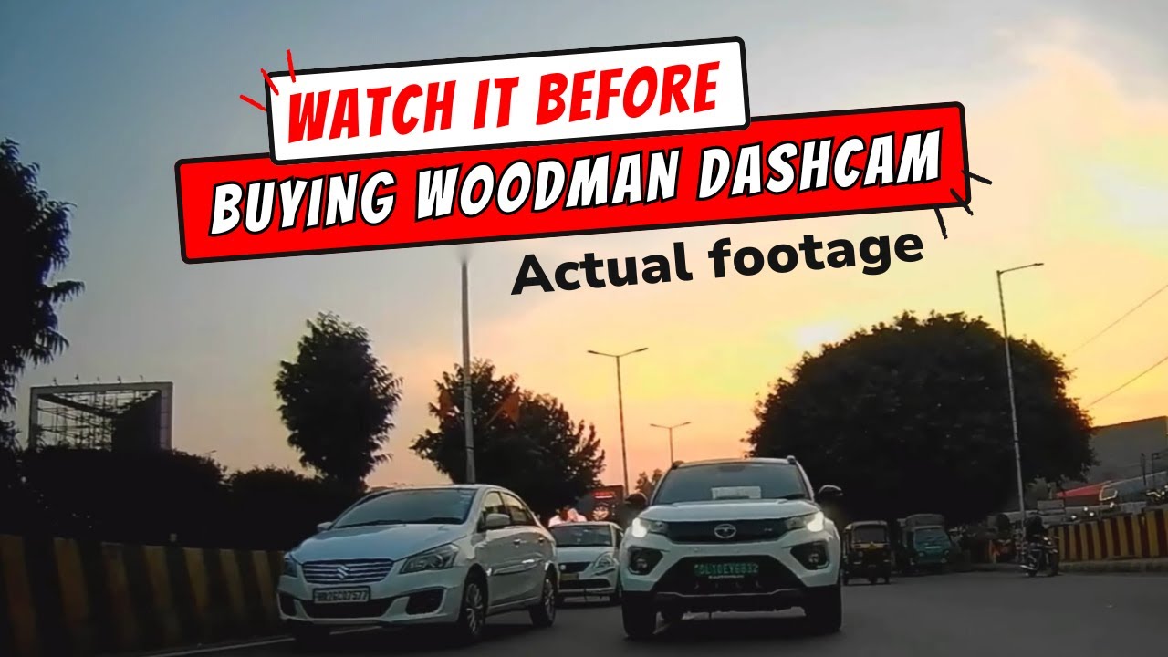 Woodman  Dash Camera Review | Actual Footage Quality Review of Woodman Dash Cam | Woodman Review