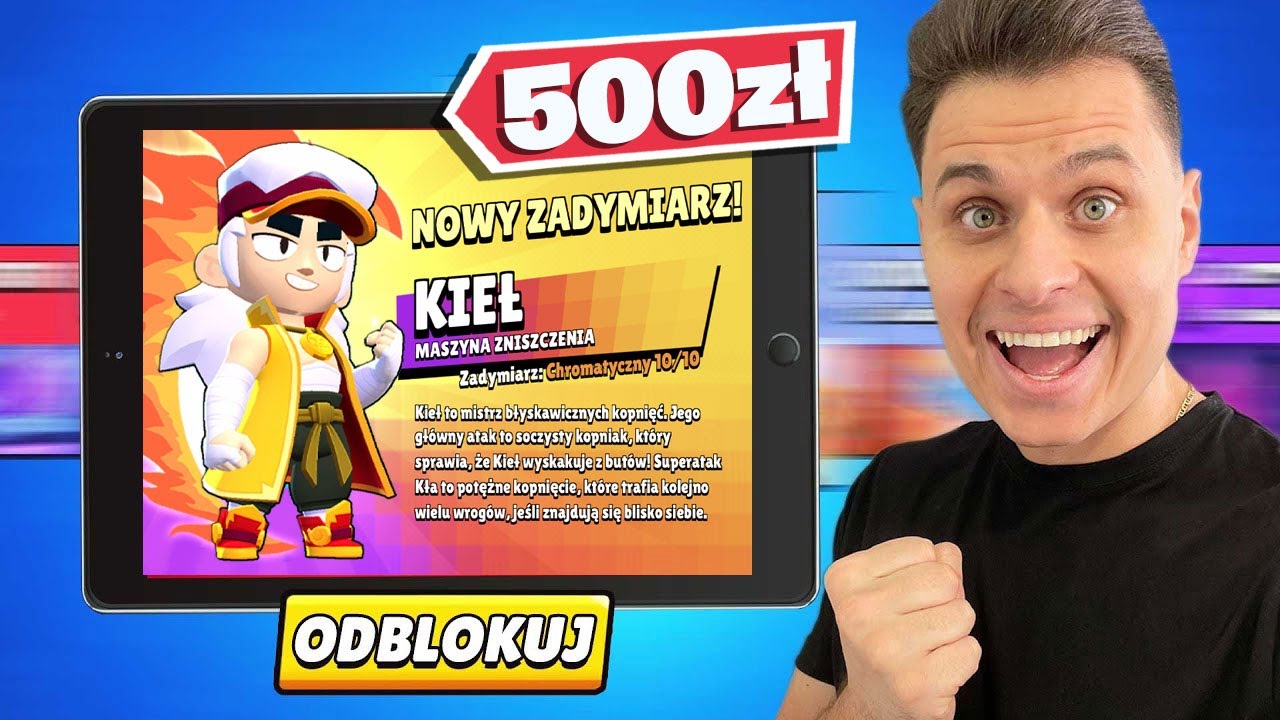 Kupiłem Cały KARNET za 500 zł i ODBLOKOWAŁEM KŁA! w Brawl Stars ( sezon 10 )