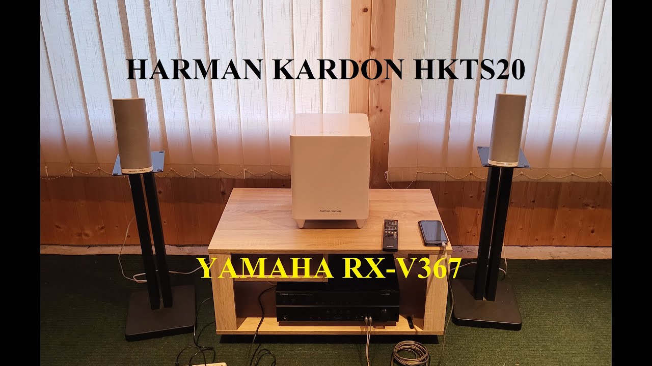 Колонки и сабвуфер Harman Kardon HKTS20 на Yamaha RX-V367  – любительский обзор от Макса