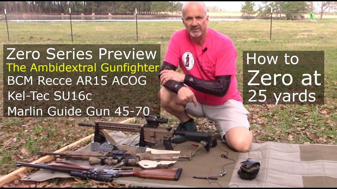 How to Zero at 25 yards - Series Preview