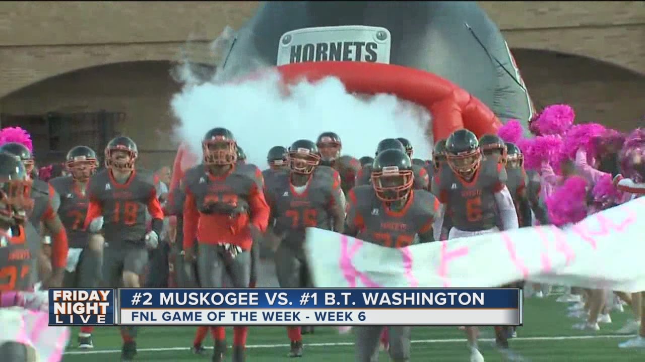 Booker T. Hornets vs Muskogee Roughers, Friday Night Football Highlights