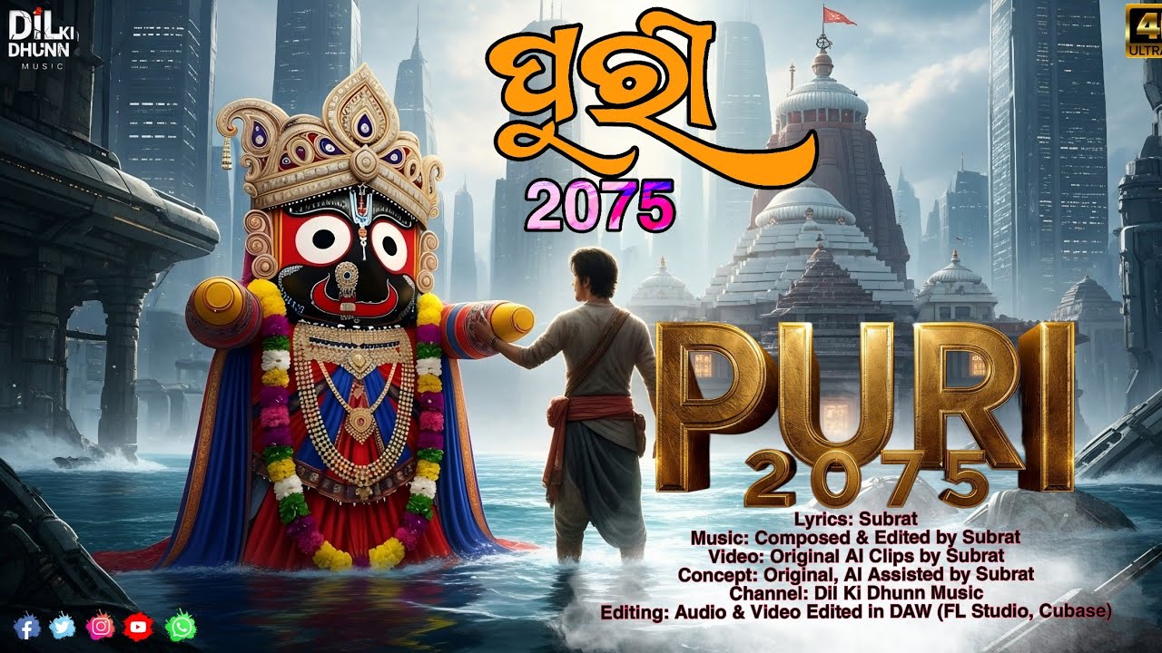 Puri 2075 | Jagannath Bhajan (Rap) Ai Jagannath Video Song | Dil Ki Dhunn Music | Jagannath 2075 
