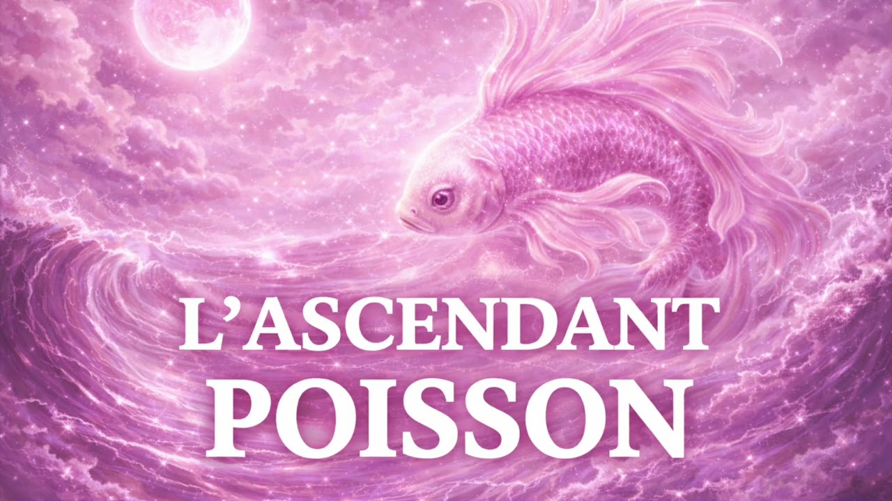➡️♓️L'ASCENDANT POISSON 🐟Nager dans l émotion 